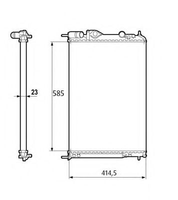 Radiator, racire motor