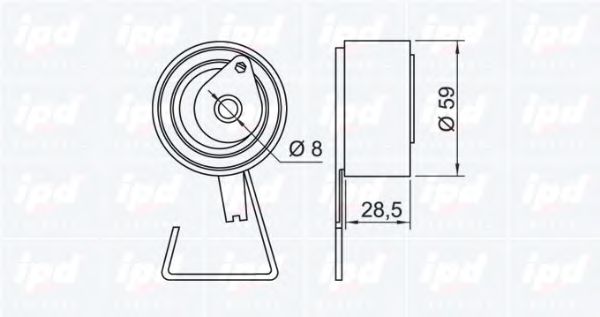 rola intinzator,curea distributie