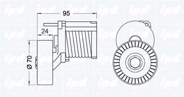 intinzator,curea transmisie
