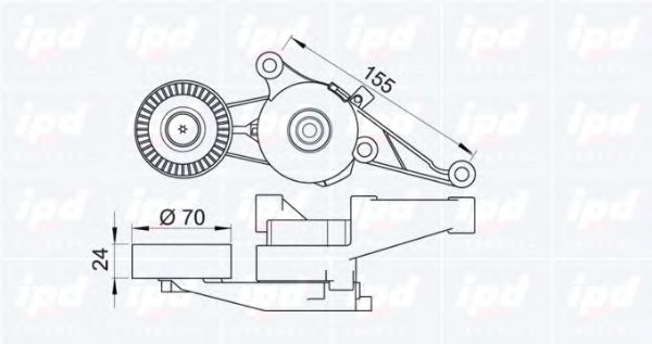 intinzator,curea transmisie