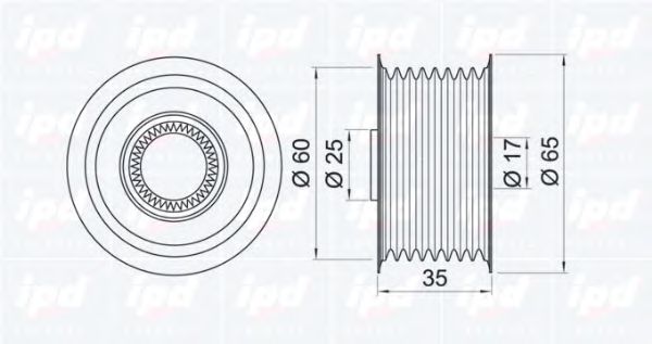 Sistem roata libera, generator