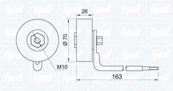 rola intinzator,curea transmisie