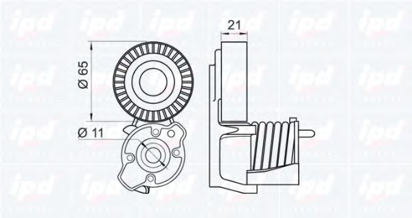 Intinzator curea, curea distributie