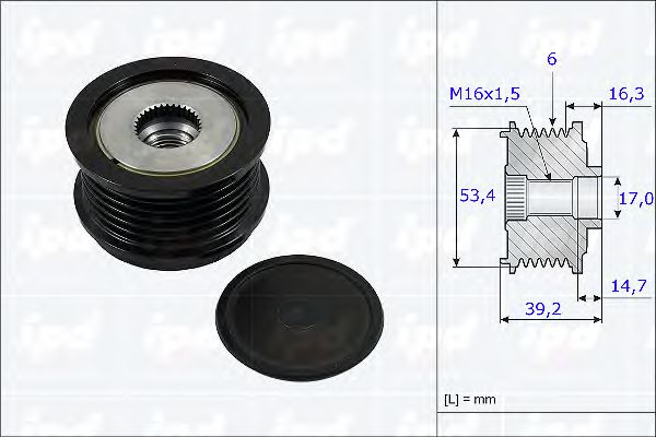 Sistem roata libera, generator