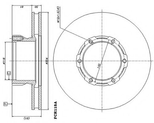 Disc frana