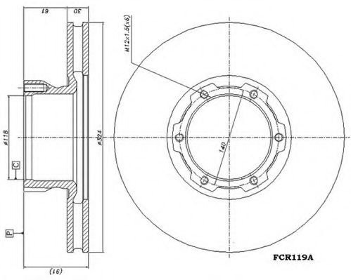 Disc frana