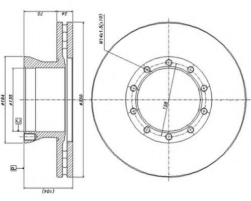 Disc frana