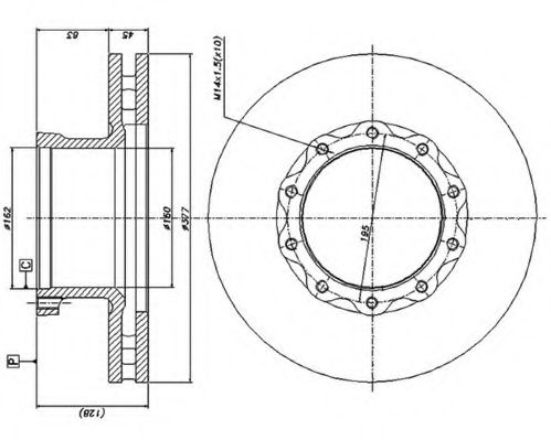 Disc frana