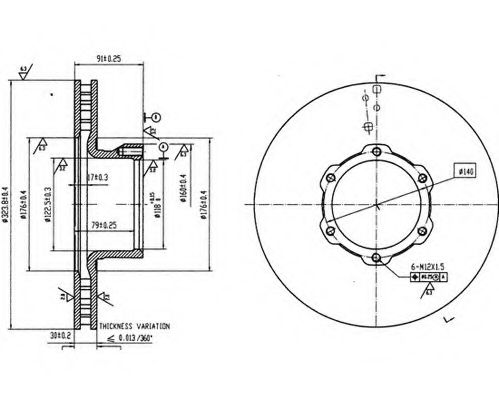 Disc frana