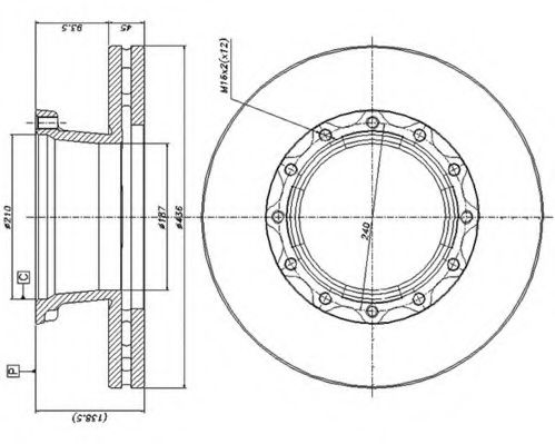 Disc frana