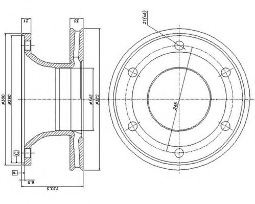 Disc frana