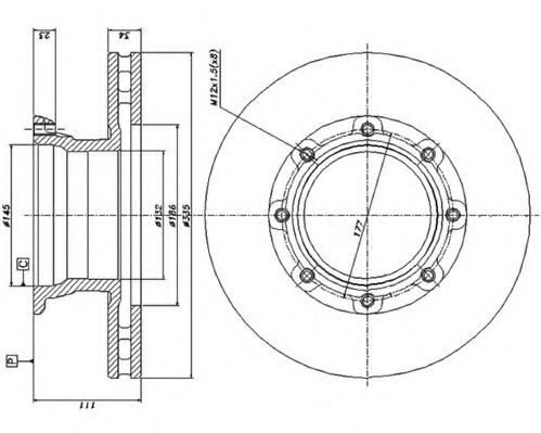 Disc frana