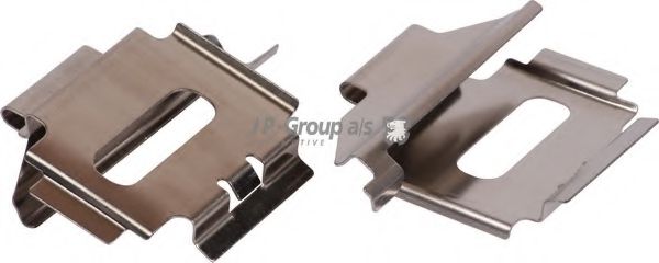 Set accesorii, placute frana