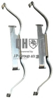 Set accesorii, placute frana