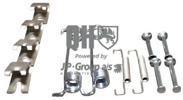 set accesorii, saboti frana parcare
