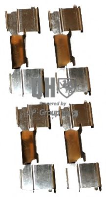 Set accesorii, placute frana