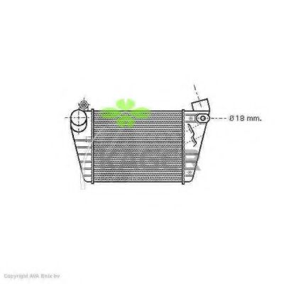 Intercooler, compresor