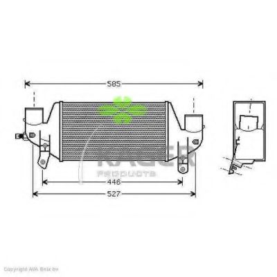 Intercooler, compresor