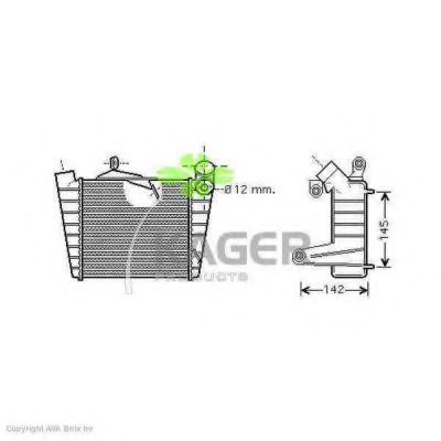 Intercooler, compresor