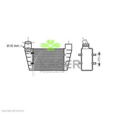 Intercooler, compresor