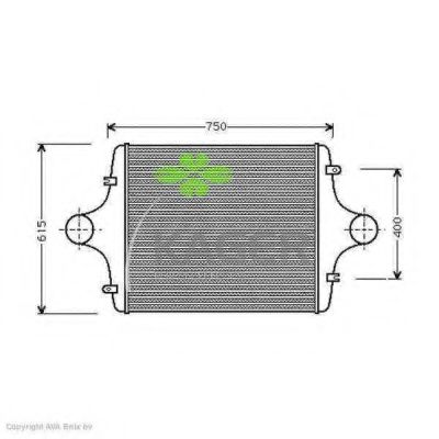 Intercooler, compresor