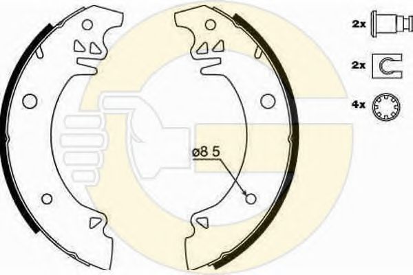 Set saboti frana