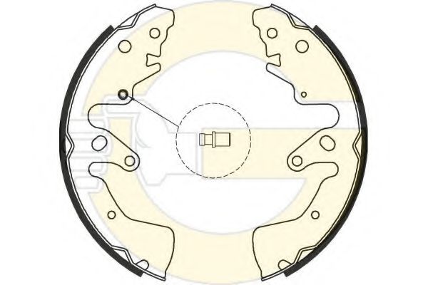 Set saboti frana