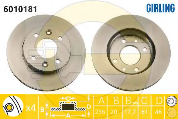 Disc frana