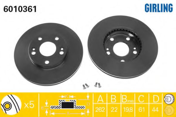 Disc frana