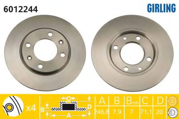 Disc frana