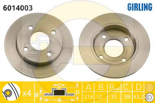 Disc frana