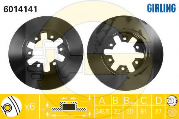 Disc frana