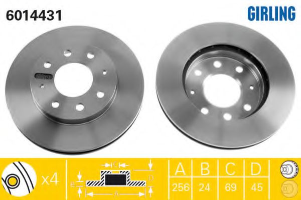 Disc frana