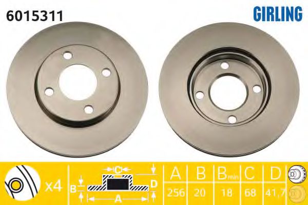 Disc frana