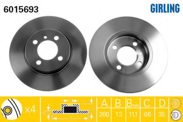 Disc frana