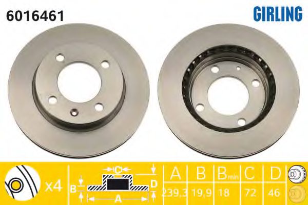 Disc frana