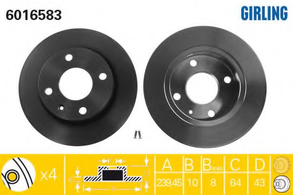 Disc frana