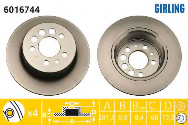 Disc frana