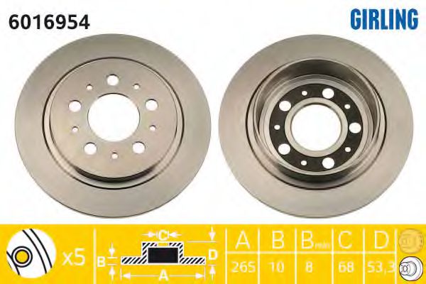 Disc frana