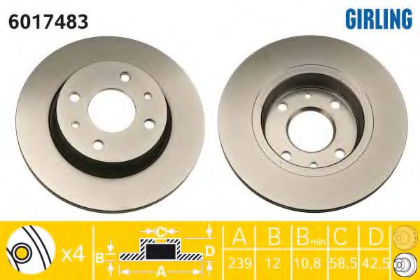 Disc frana