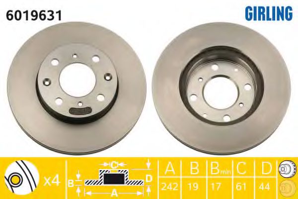 Disc frana