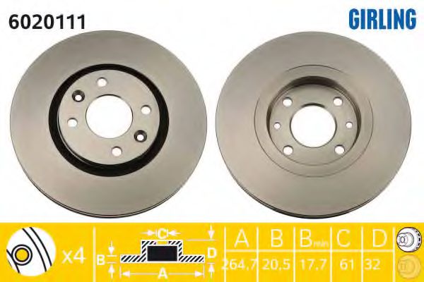 Disc frana