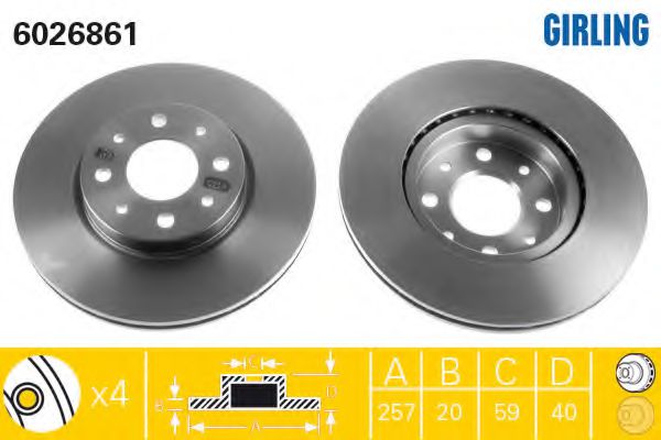 Disc frana