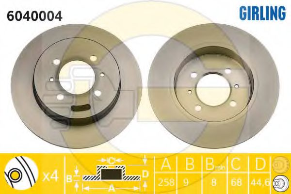 Disc frana