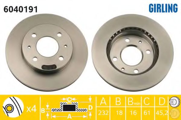 Disc frana