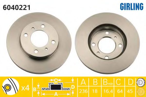 Disc frana