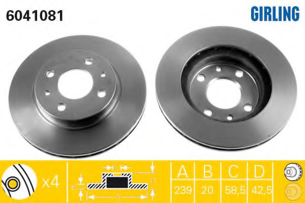 Disc frana