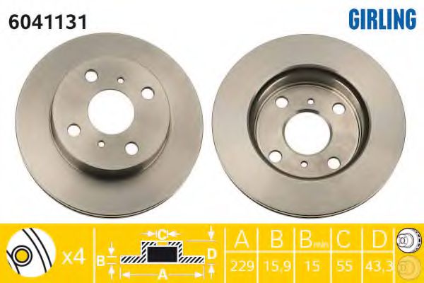 Disc frana