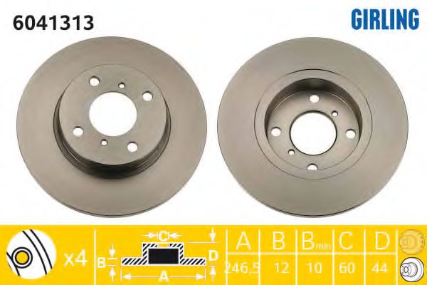 Disc frana