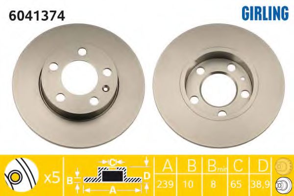 Disc frana